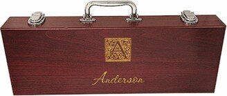 Monogram Rosewood Barbecue Set - Free Personalization