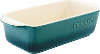 Artisan 1.25 Quart Rectangular Stoneware Bake Pan in Gradient Teal