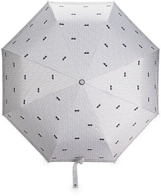 K/Ikonik monogram-print umbrella