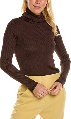 Turtleneck Wool & Cashmere-Blend Sweater