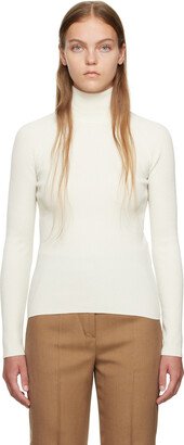 White Canard Turtleneck