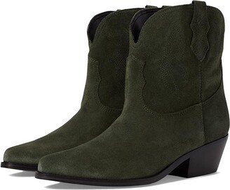 Texen (Olive Green Suede) Women's Boots