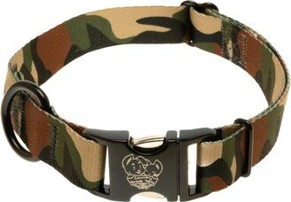 Country Brook Petz Premium Woodland Camo HD Dog Collar (1 Inch, Extra Large)