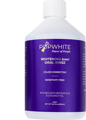 Popwhite Whitening Toner Oral Rinse, 16.9 fl oz