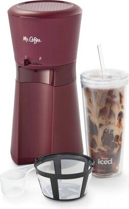 Iced Coffee Maker with Reusable Tumbler and Coffee Filter