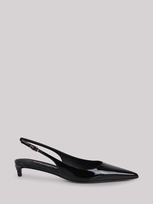 Point-toe Slingback Pumps