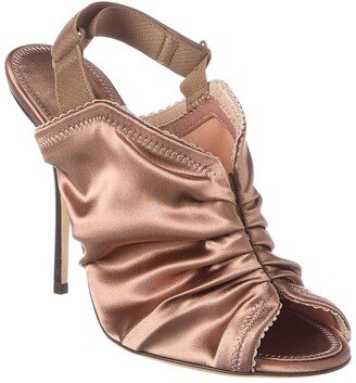 Corset Satin Slingback Sandal