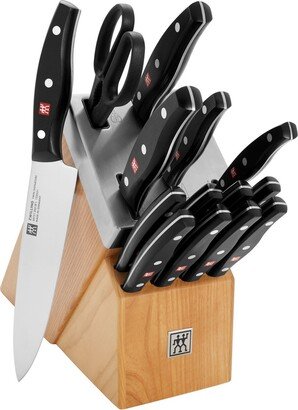 Twin Signature 15-Piece Self-Sharpening Knife Block Set