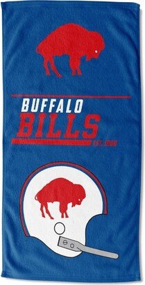 30x60 NFL Buffalo Bills 40 Yard Dash Legacy Printed Beach Towel