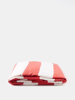 Striped 165x380cm Linen Tablecloth