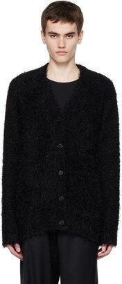 lesugiatelier Black Button Cardigan