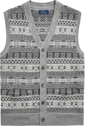 Tonal Fairisle Vest