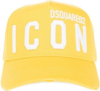 Icon Logo Embroidered Distressed Baseball Cap