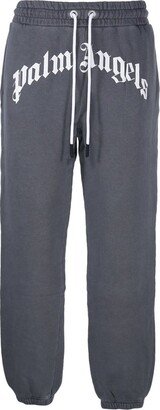 Curved Logo Drawstring Sweatpants