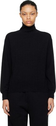 Black Rib Turtleneck-AA