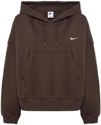 Sportswear Logo Embroidered Hoodie