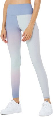 Vapor High-Waist Gradient Dusk Legging in Sunrise Sky Blue, Size: 2XS