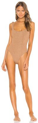 Classic Square Neck One Piece-AA