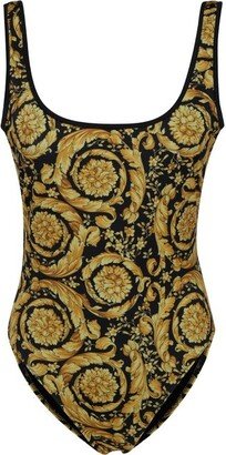 Baroque Printed One-Piece Swimsuit