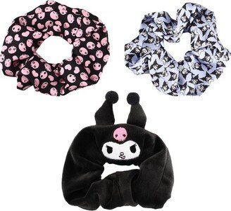 Kuromi Scrunchy 3-Pack