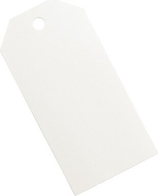 Gift Tags White Pkg/10-AA