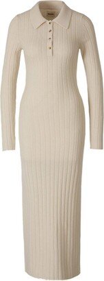 Hans Long-Sleeved Knitted Maxi Dress