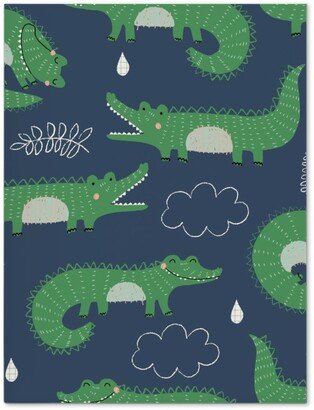 Journals: Cute Alligators - Green Journal, Green