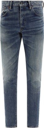 RRL Low-Rise Straight-Leg Slim-Fit Jeans