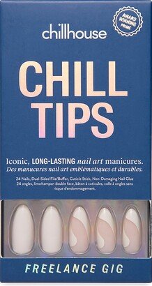 Chill Tips Freelance Gig Press-On Nails