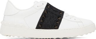 White Rockstud Untitled Sneakers