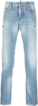 Low-Rise Slim-Fit Jeans