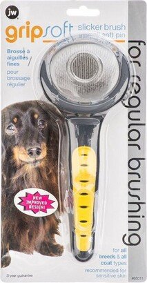 JW Pet JW Gripsoft Soft Slicker Dog Brush