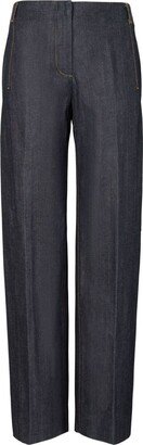 Selvedge straight-leg jeans