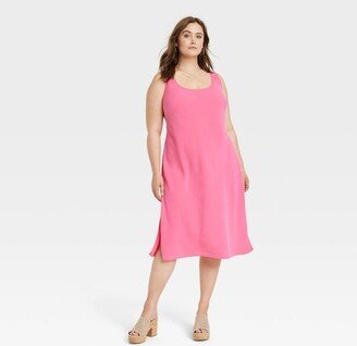 Women' Midi Slip Dre - Univeral Thread™ Pink XXL