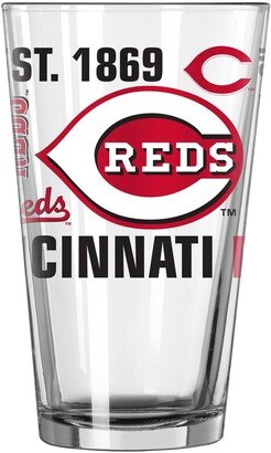 Cincinnati Reds 16 oz Team Spirit Pint Glass