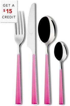 Primavera 24Pc Flatware Set With $15 Credit-AA