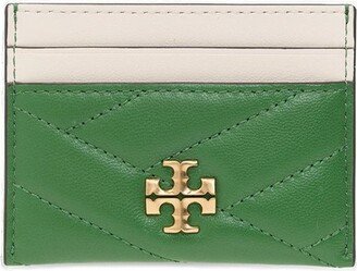 Kira Logo Plaque Quilted Cardholder