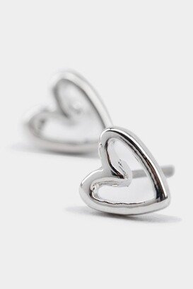 Kaila Open Heart Studs