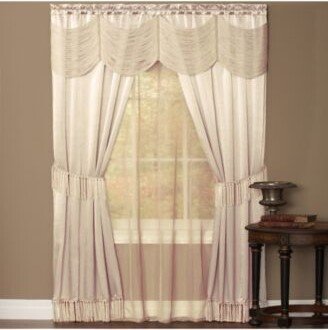 Halley 6 Pc. Window Curtain Sets