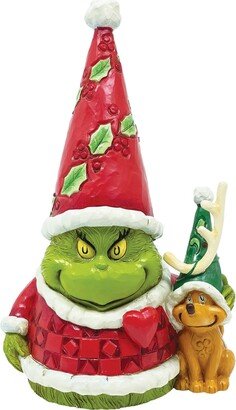 Jim Shore Grinch and Max Gnome Figurine