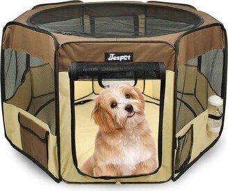 Goopaws Small Soft Pet Playpen-AD