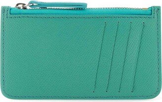 Four Stitches Zipped Card Holder-AA