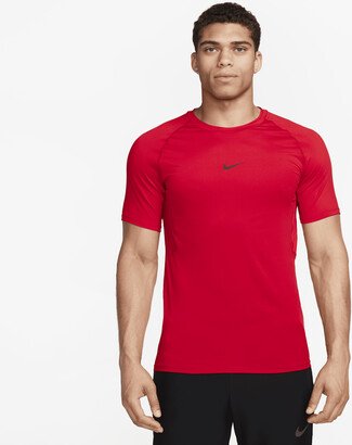 Men's Pro Dri-FIT Slim Short-Sleeve Top in Red