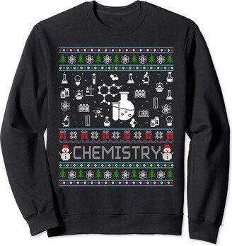 Chemistry Ugly Christmas Costume Outfits Ugly Christmas Sweaters Men Women Xmas Ugly Chemistry Sweatshirt