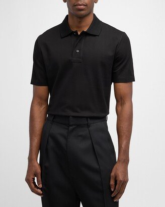 Men's Pique Polo Shirt-AB