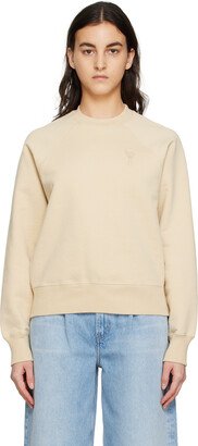 Beige Ami De Cœur Sweatshirt