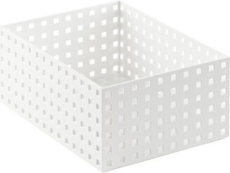 like-it Bricks 11 Wide Tall Bin White