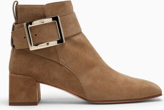 suede So Vivier ankle boot