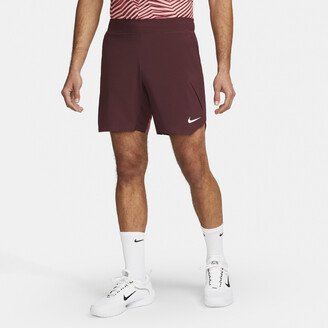 Men's Court Dri-FIT Slam Tennis Shorts in Red