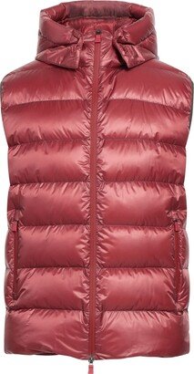 Down Jacket Brick Red